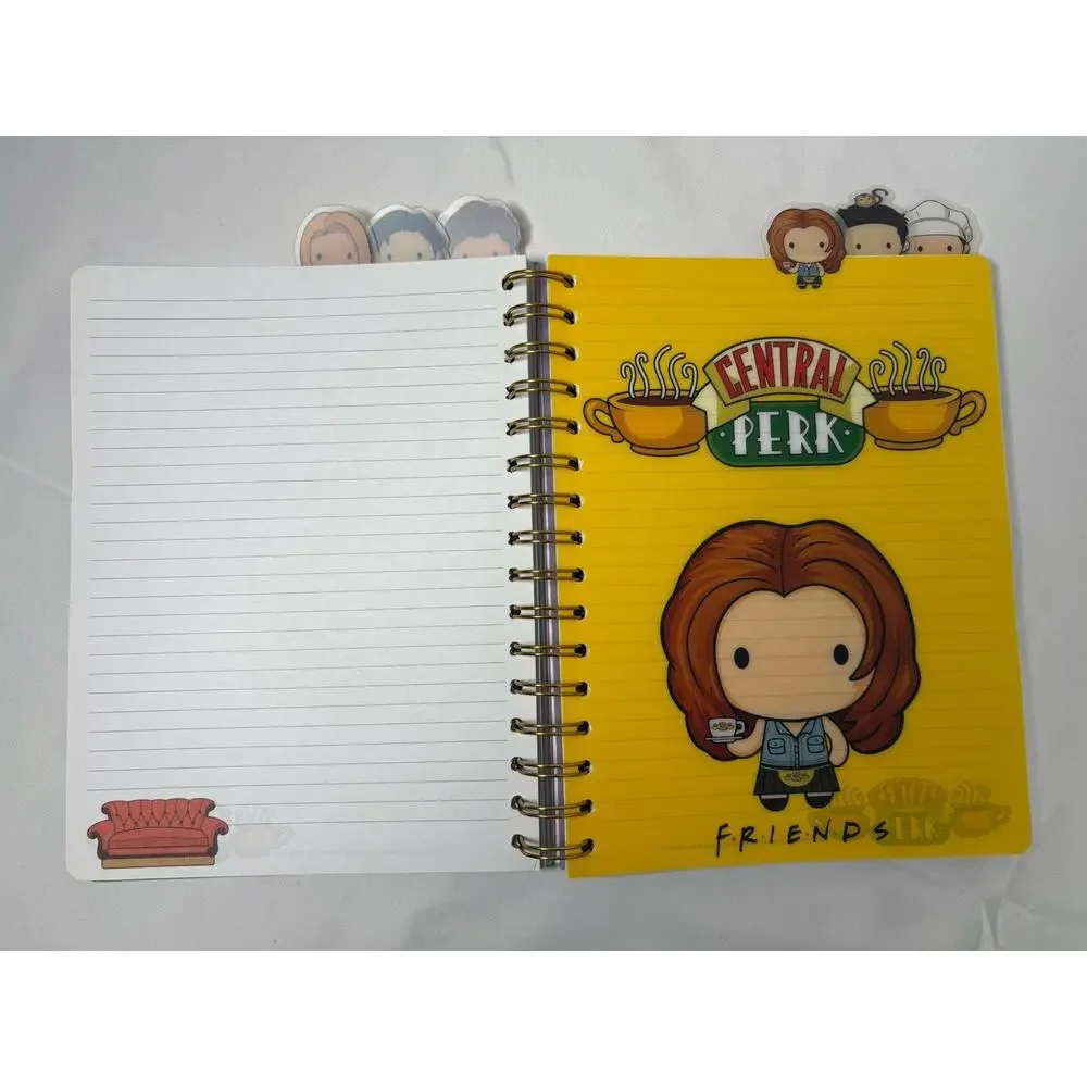 Innovative Designs NEW Friends Tab Journal Notebook 144 Sheet